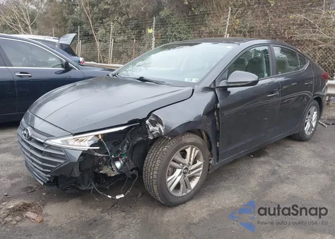 2020 Hyundai Elantra Sel z USA, uszkodzony, nr VIN 5NPD84LF6LH568536